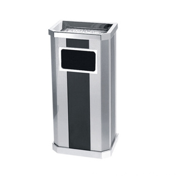 Lobby Use Stainless Steel Dustbin (YW0050)